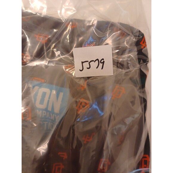 Dixxon Flannel Company Form and Function Shirt Mens Sz L Black All Over Print - Picture 9 of 9